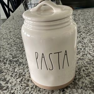 Rae Dunn pasta canister